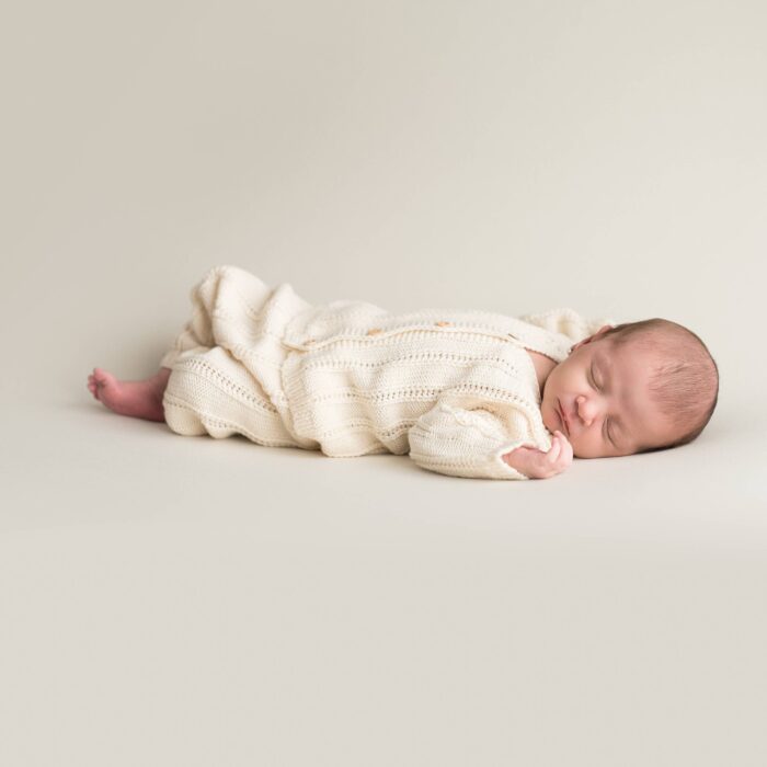 Pantalón de punto Crudo