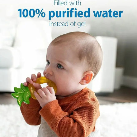 Hecho con agua purificada