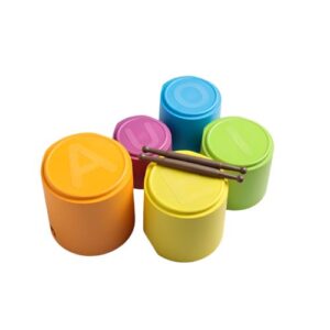The Dida - Ekaboom Juego Multifuncional Explora el Juego Multifuncional Bebés y Niños Ekaboom de Dida, un colorido juego de tambores de mano en naranja, rosa, azul, verde y amarillo con las letras A, U, I y O. Perfecto para manos pequeñas con dos baquetas en el tambor amarillo. ¡Aprovecha las ofertas en parafarmacia infantil hoy!.