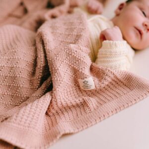 Micu Micu manta diamante rosa