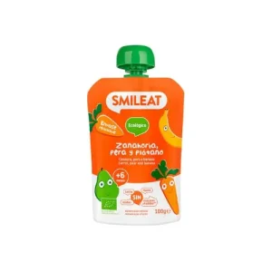 Pouch de zanahoria, pera y plátano