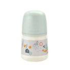 Este delicioso biberón Suavinex de 150 ml con tetina fisiológica talla S presenta diseños divertidos como un sol y una mariposa, y se completa con un tapón verde pálido. Ideal para tu pequeño, forma parte de nuestros productos para bebés con entrega gratis en Mallorca.