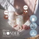 Biberón de Vidrio Wonderland