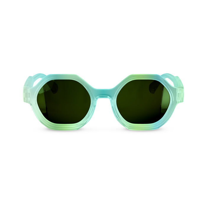 Gafas de sol infantil 8-14 años Suavinex Studio Collection Glitter menta