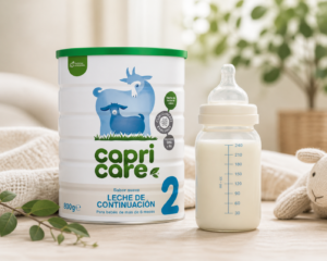 Leche de cabra Capricare con prebióticos para bebés