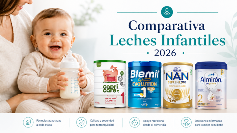 Comparativa de leches infantiles 2026