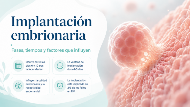 Implantación Embrionaria: Qué Es, Fases y Factores que Influyen | Guía Científica
