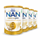Pack 4 latas NAN Supreme Pro 3 leche crecimiento 800g