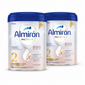 Pack de 2 latas de Almirón Profutura Duobiotik 2, leche de continuación (800 g). Ahorra comprando el pack. Producto original. Envío gratis desde 50€.