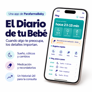 app bebe producto: sue&ntilde;o, medicamento y avances