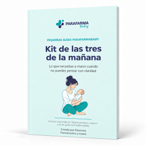 Mockup de mini ebook ParafarmaBaby