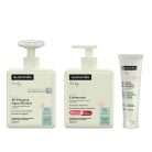 Agua micelar 500 ml, linimento 500 ml y pomada protectora reparadora 50 ml del set cambio de pañal 3 pasos Suavinex